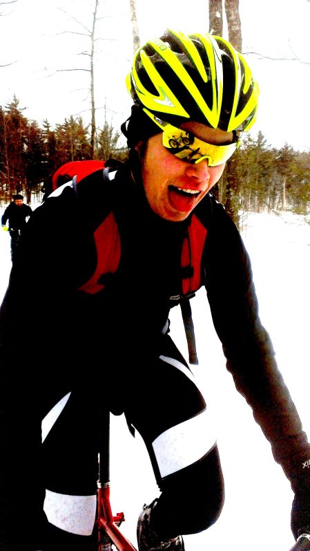 Team Yellow. Ben made it from St. Ignace.