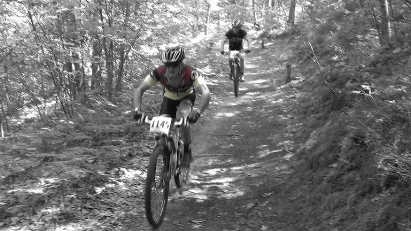 Joe takes a flier. Downhill. 